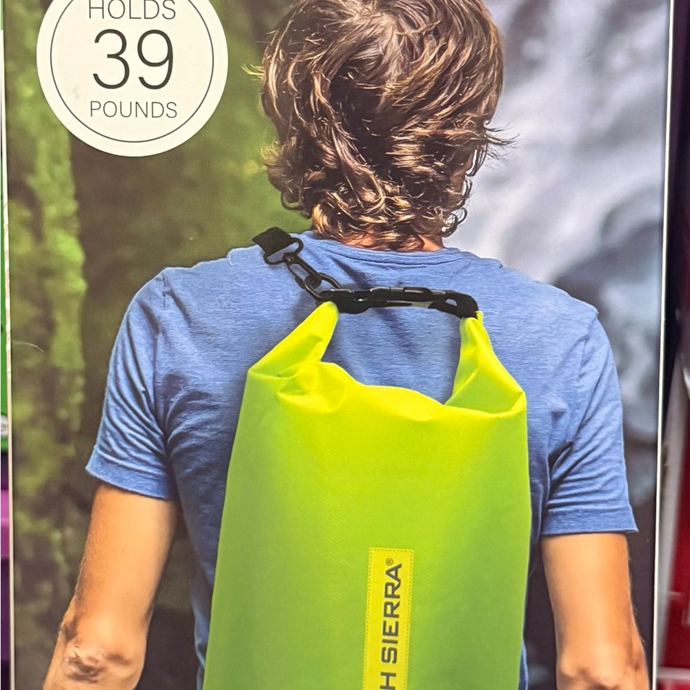 High Sierra Bright Green Dry Bag